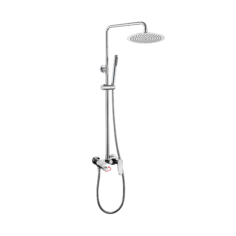 Modern Shower Set with Hand Shower Mixer Faucet 