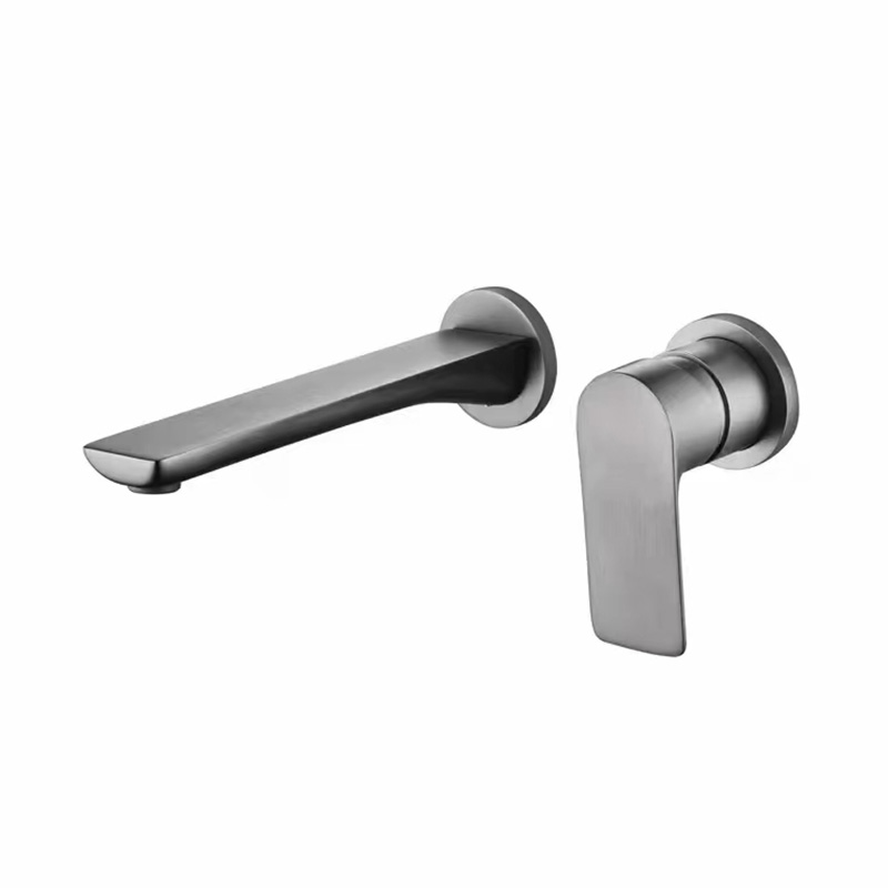 Gravity Casting Single Lever Wall-Mounted Faucet