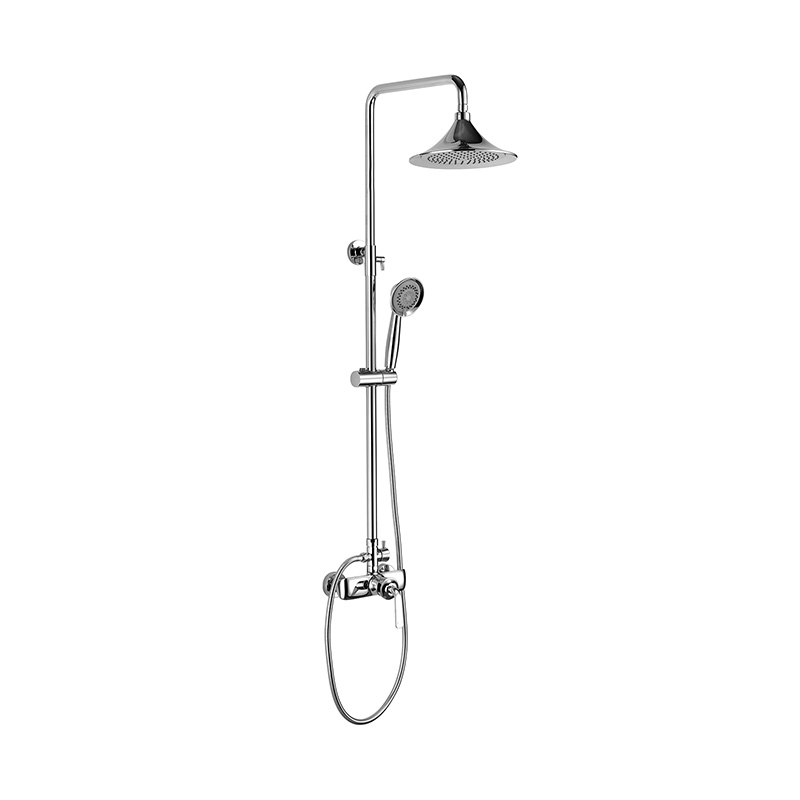 Brass Thermostatic Height Adjustable Shower Set