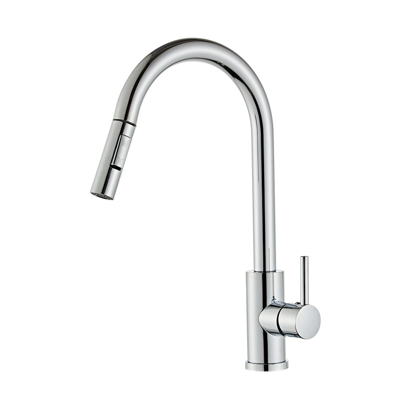 Stainless Steel High Arc Kitchen Faucet