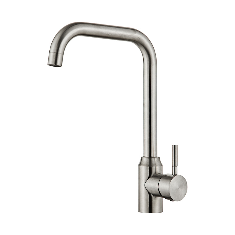 Solid Stainless Steel Sink Kitchen Faucet