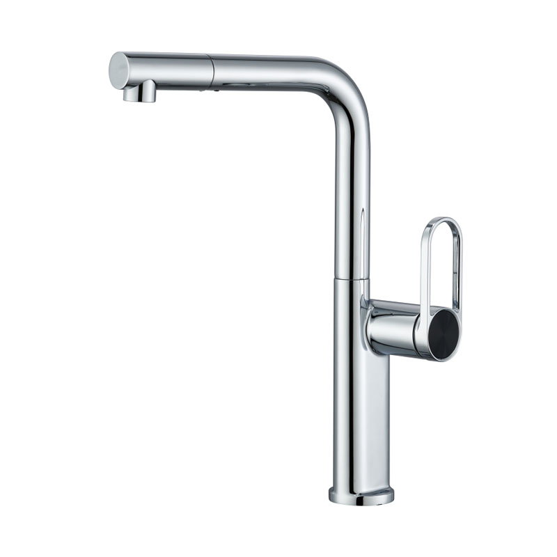 Chrome Plating Dual Mode Nozzle Kitchen Faucet